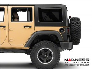 Jeep Wrangler JK XHD Rear Corner Guards - 4 Door